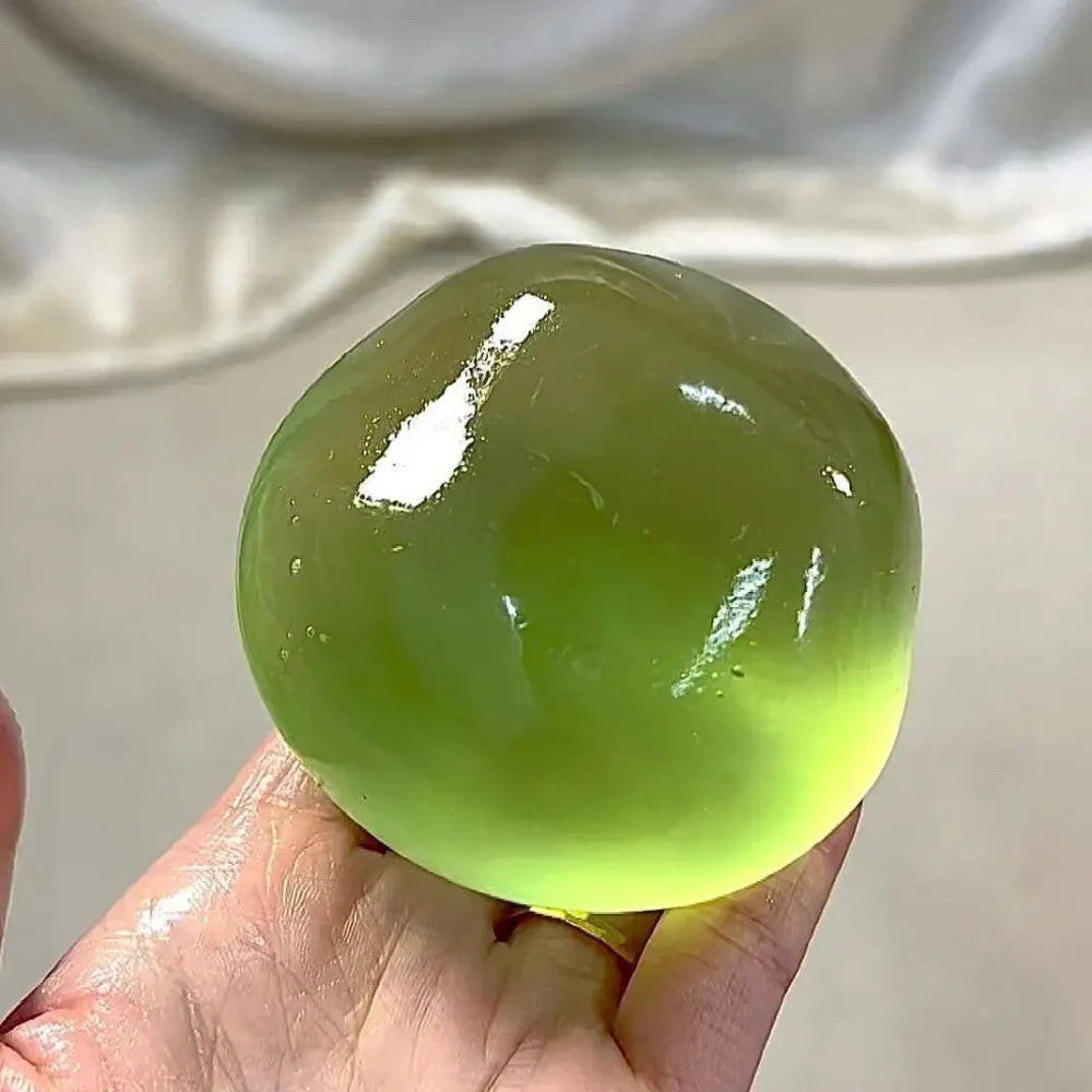 Blue Coconut Oil Squeeze Ball