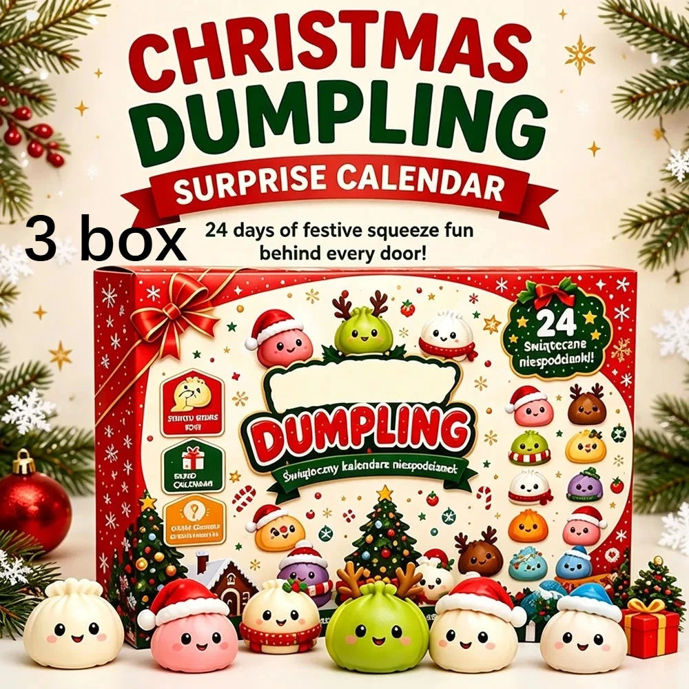 Christmas Advent Calendar Squishy Toys