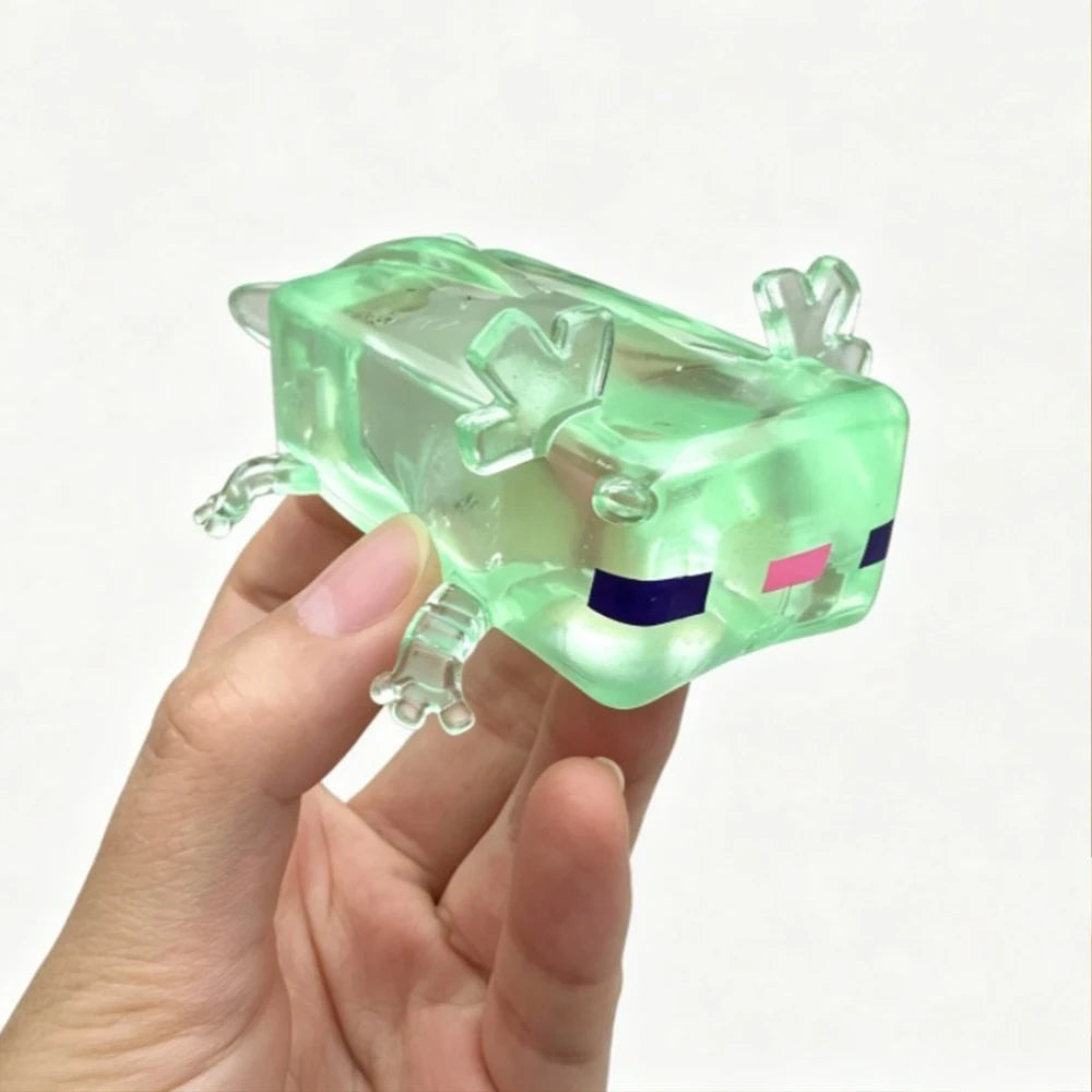 Axolotl Cube Squishy Fidget Toy