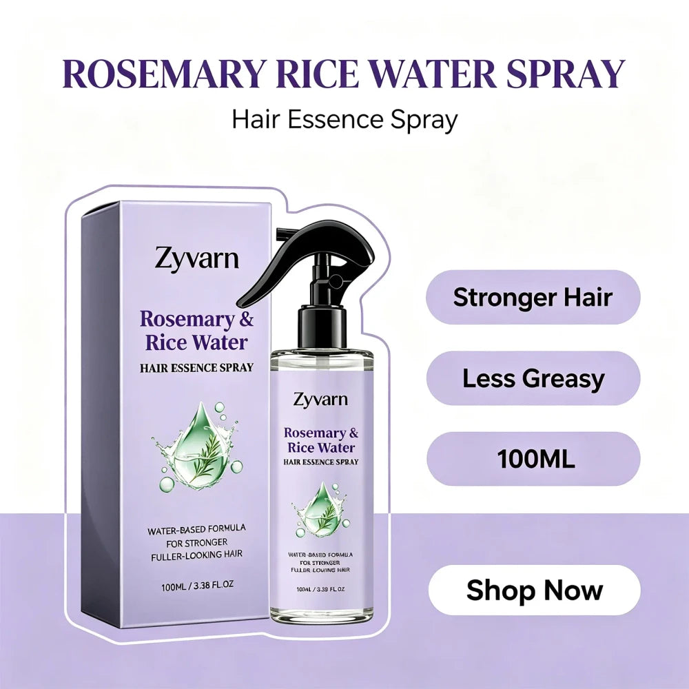 Rosemary Rice Water Hair Spray