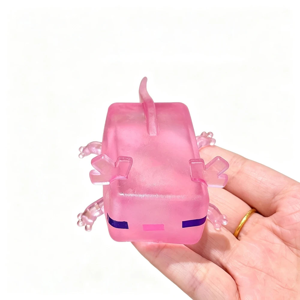 Axolotl Cube Squishy Fidget Toy
