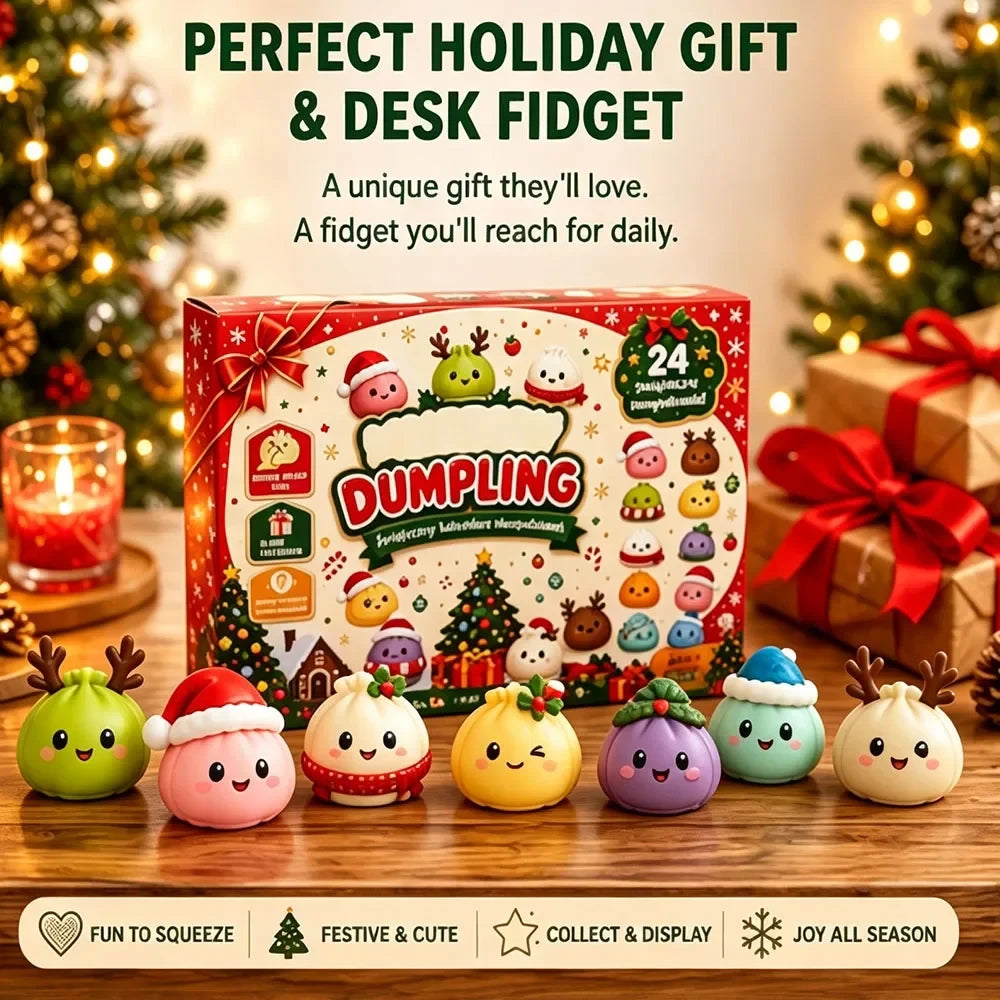 Christmas Advent Calendar Squishy Toys