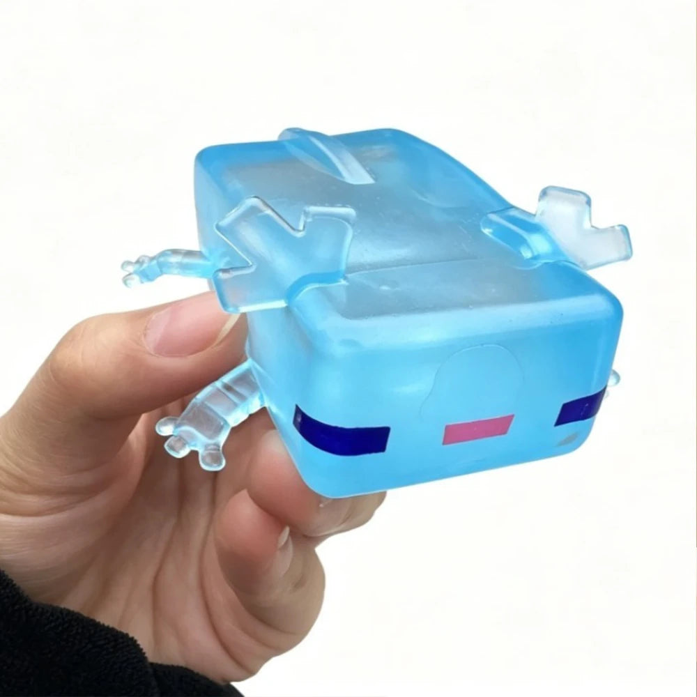 Axolotl Cube Squishy Fidget Toy