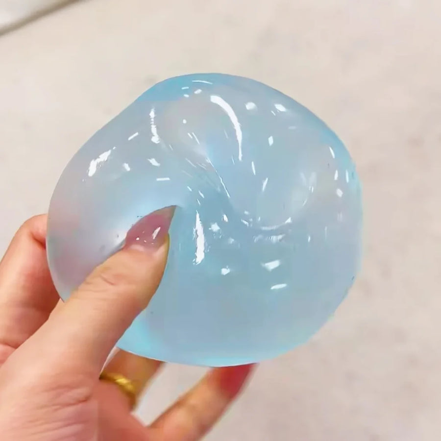 Blue Coconut Oil Squeeze Ball