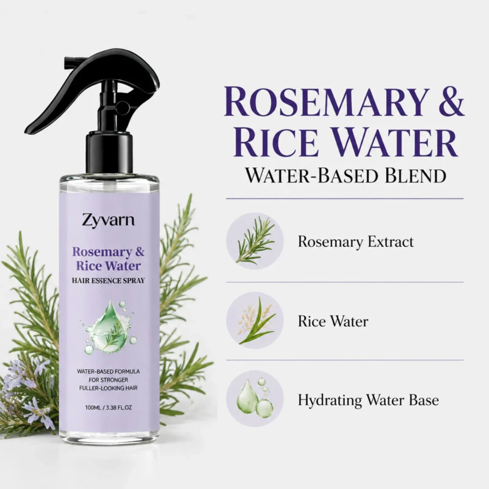 Rosemary Rice Water Hair Spray