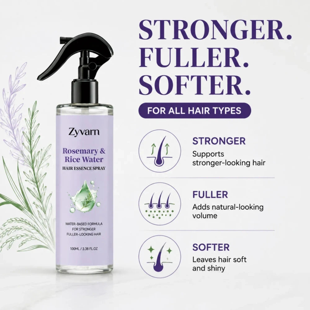 Rosemary Rice Water Hair Spray