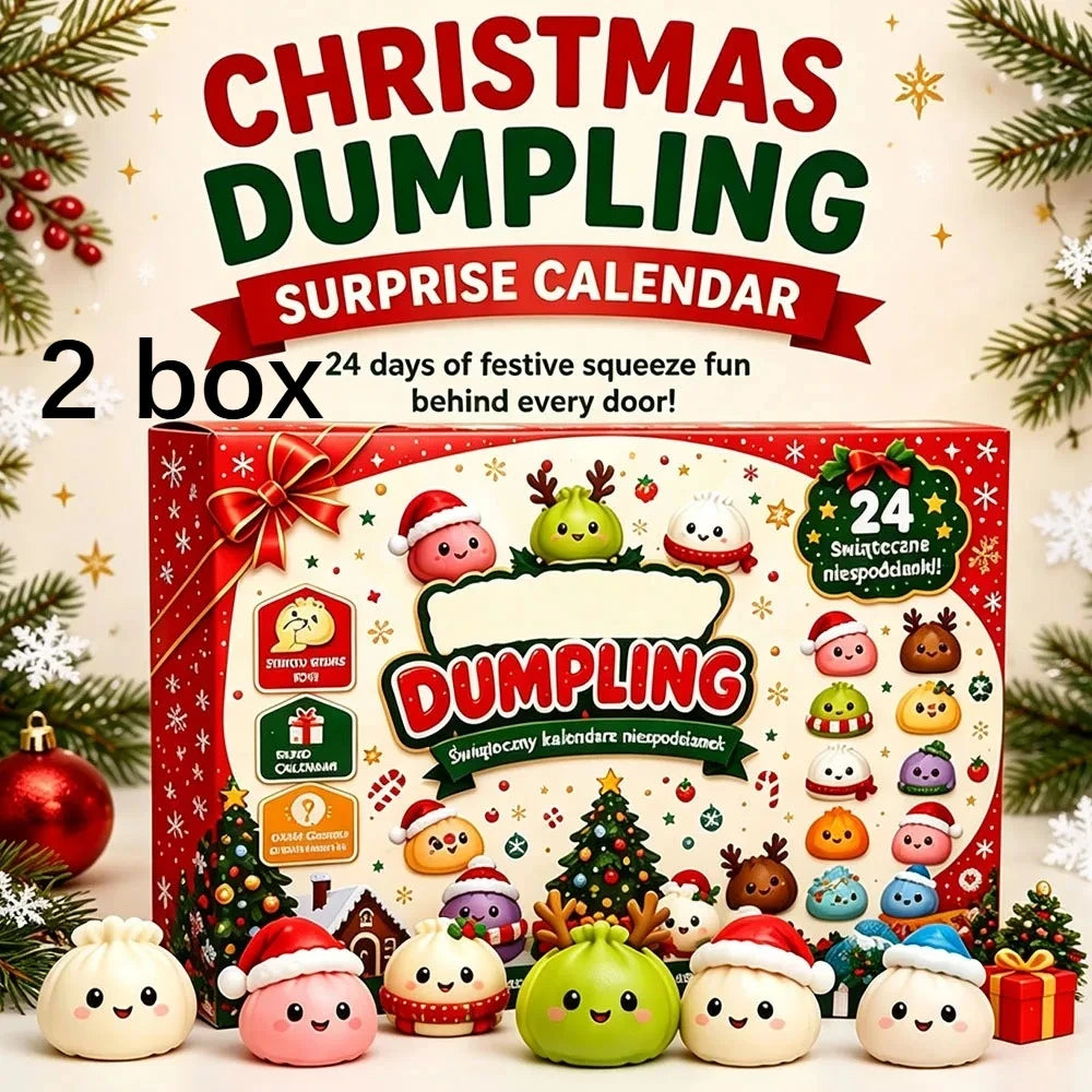 Christmas Advent Calendar Squishy Toys