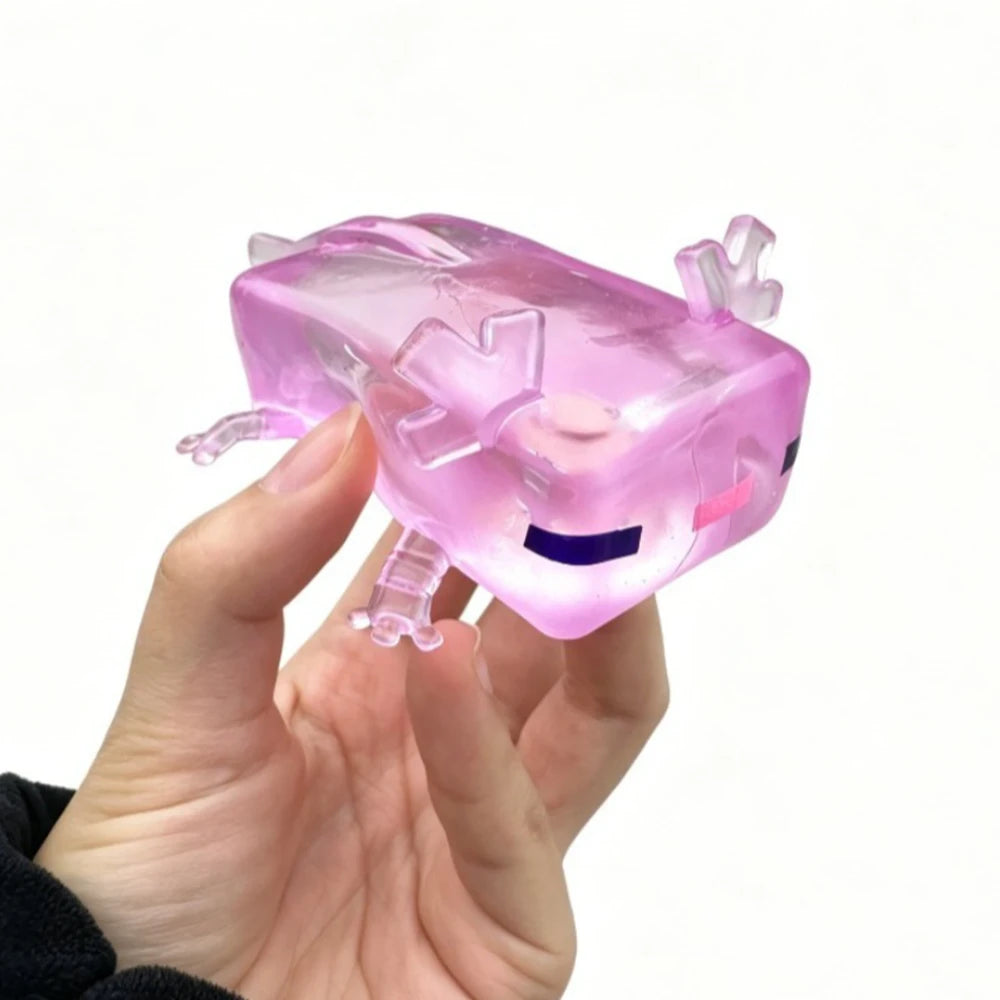 Axolotl Cube Squishy Fidget Toy