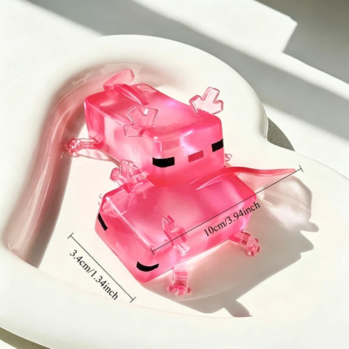 Axolotl Cube Squishy Fidget Toy