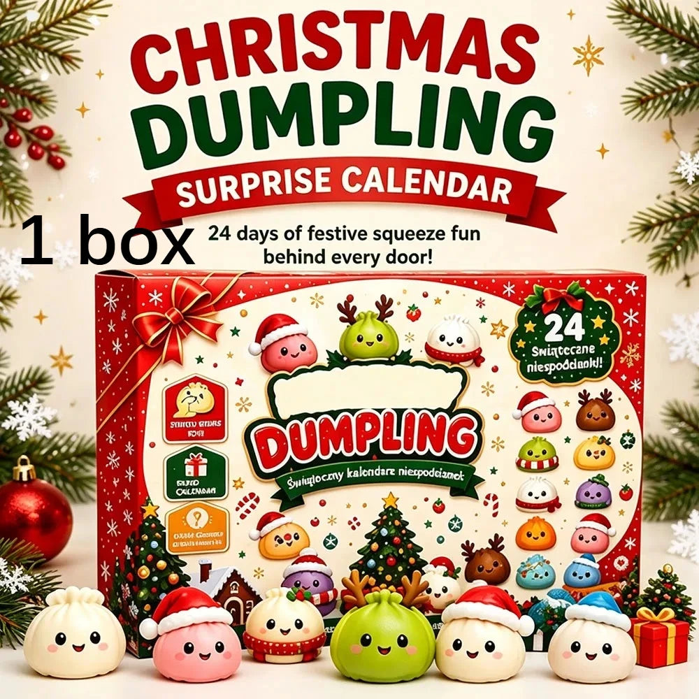 Christmas Advent Calendar Squishy Toys